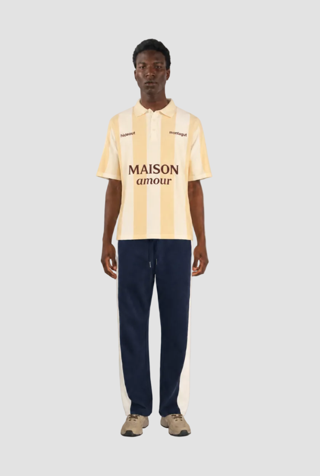 hideout x Maison Montagut Chicago Fil Lumière® Soccer Polo