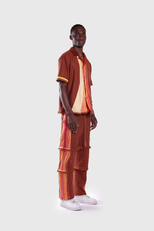 The Hideout Clothing - 7eventies Crochet Knit Pants/Shorts
