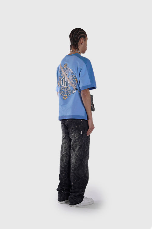The Hideout Clothing - Baroque Flower Oversized Tee