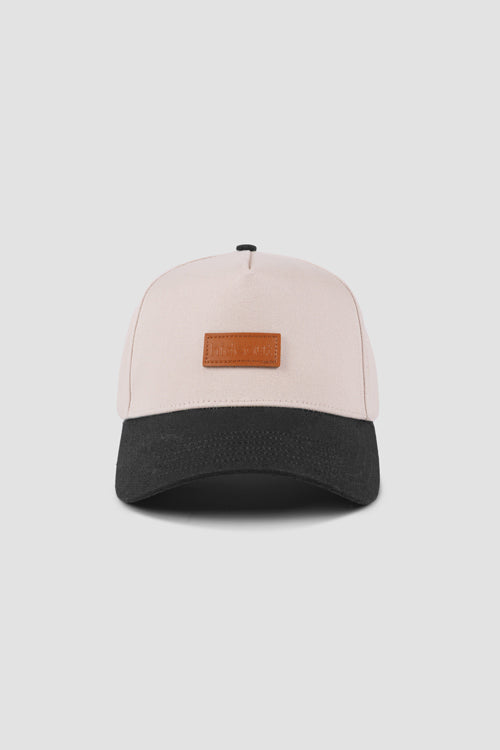 Hideout Leather Label two-tone 6-panel Dad Cap (gift)
