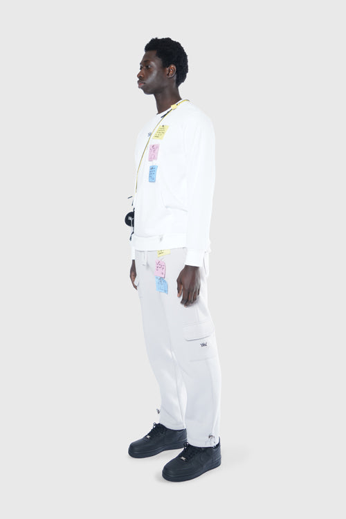 The Hideout Clothing - Sticky Notes Crewneck Sweater