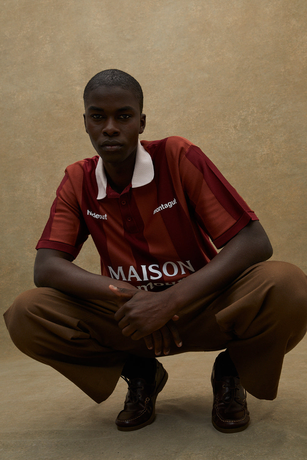 hideout x Maison Montagut Chicago Fil Lumière® Soccer Polo