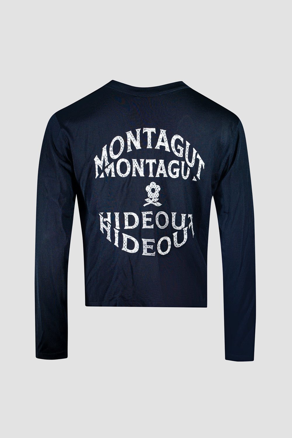 hideout x Maison Caracas Chicago Fil Lumière® Cardigan navy
