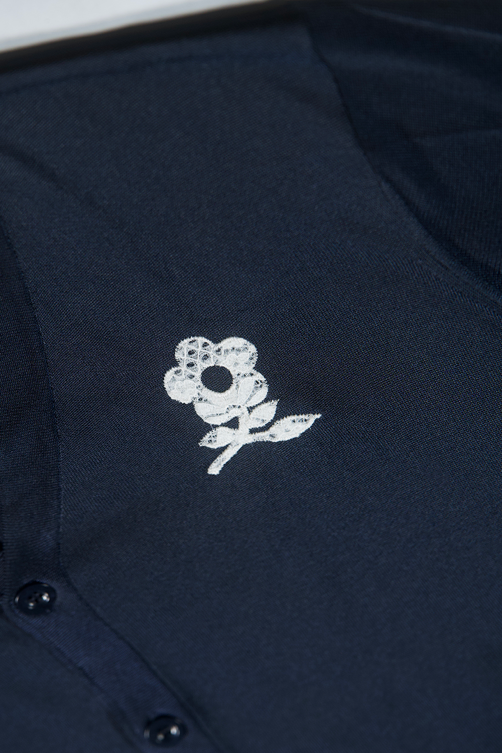 hideout x Maison Caracas Chicago Fil Lumière® Cardigan navy