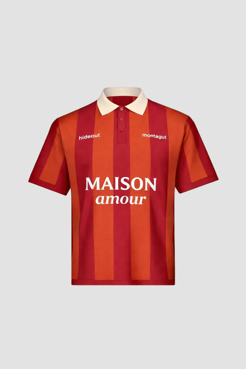 hideout x Maison Montagut Chicago Fil Lumière® Soccer Polo