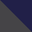 Porcelain Navy and Gray Shrike;
